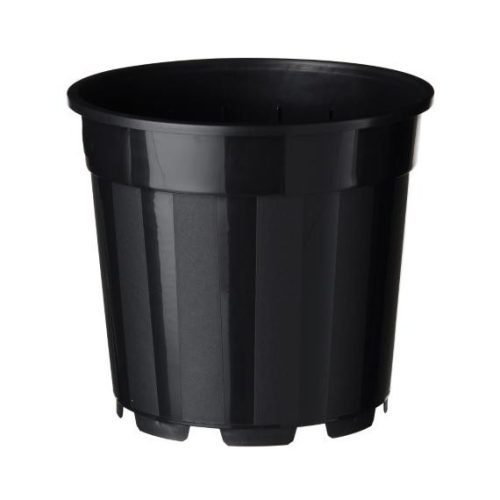 műanyag cserép fekete 4,5l H18,9x?21cm szett 2 db-os