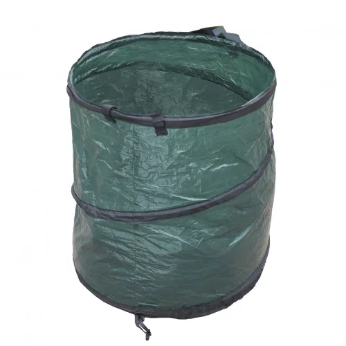 lombgyűjtő zsák 175l,zöld, 71x56cm, spirál