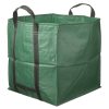 lombgyűjtő zsák 325l zöld, 68x68x70cm, 170g/m2