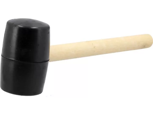 Nagy gumikalapács fa nyéllel