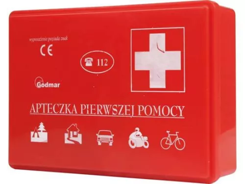 Elsősegély csomag 210x140x55 mm
