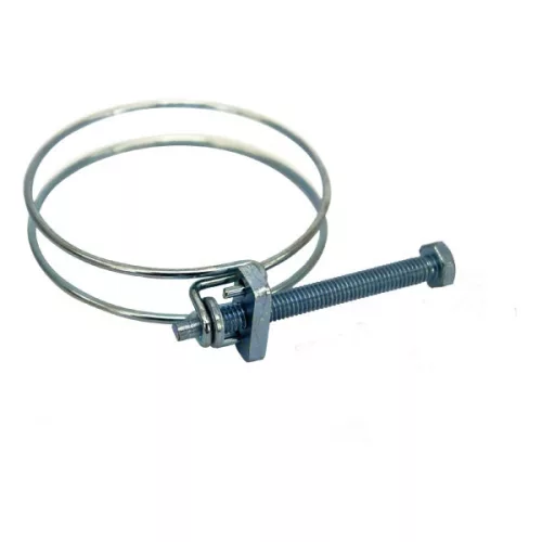 Extol dupla drótbilincs, DWC, 45-50mm, állítható, 1,5"-os csőhöz