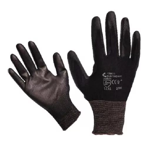 Extol kötött kesztyű fekete nylon, XL-es méret, 10'