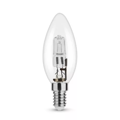 Halogén izzó C35 gyertya E14 18W 2800K (210 lumen)
