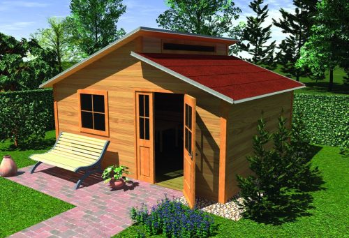 Karibu tető bitumen Tekercs vörös 0,5x5 m