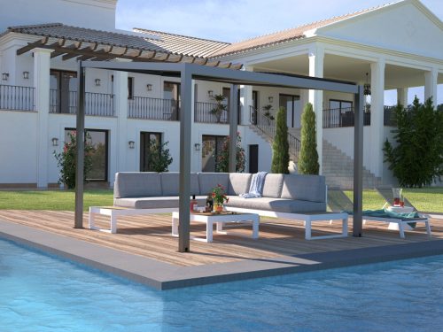 Alumínium pergola Bioclimatic 33