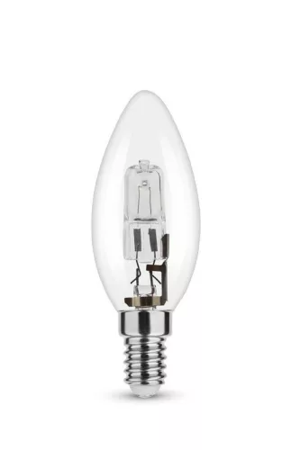 Halogén izzó C35 gyertya E14 28W 2700K (370 lumen)