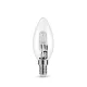 Halogén izzó C35 gyertya E14 28W 2700K (370 lumen)