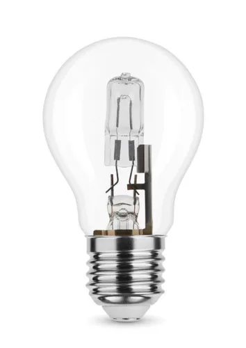Halogén izzó A55 gömb E27 52W 2700K (780 lumen)