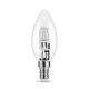 Halogén izzó C35 gyertya E14 42W 2700K (580 lumen)
