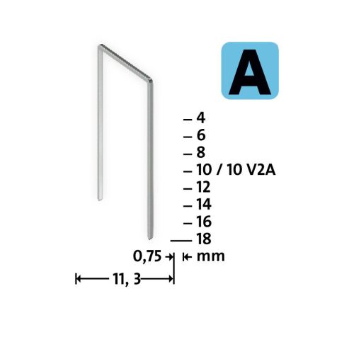Novus tűzőkapcsok A 53 8 mm (szuperkemény) 2000DB