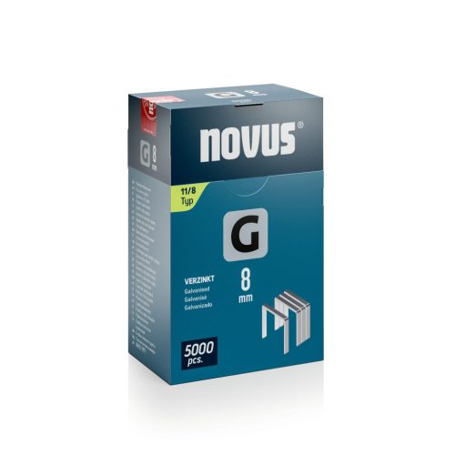 Novus tűzőkapocs G 11 8 mm 5000 db