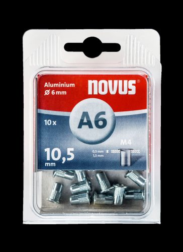 Novus popszegecs-anya M 4x10.5 alu 30 db
