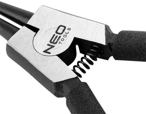 Neo zégergyűrű fogó 180 mm, külső, egyenes