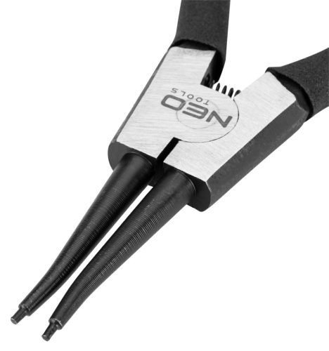 Neo zégergyűrű fogó 180 mm, külső, egyenes