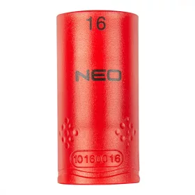 Neo dugókulcs 6-lapú 1/2", 16 mm, szigetelt