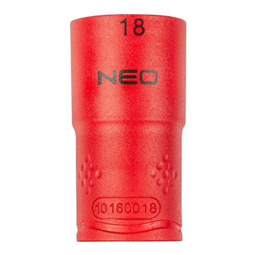 Neo dugókulcs 6-lapú 1/2", 18 mm, szigetelt