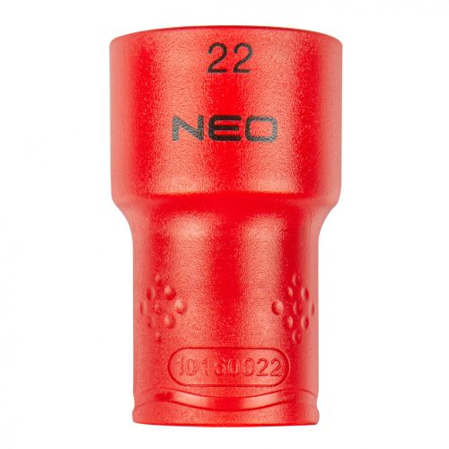Neo dugókulcs 6-lapú 1/2", 22 mm, szigetelt