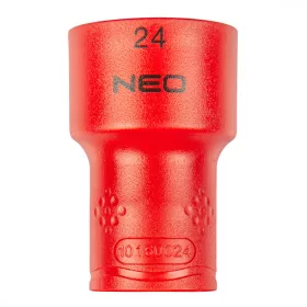 Neo dugókulcs 6-lapú 1/2", 24 mm, szigetelt