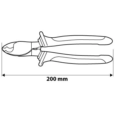 Neo kábelvágó fogó 200 mm