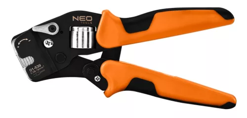Neo krimpelő- érvéghüvely fogó, önbeálló, CrV, 230 mm