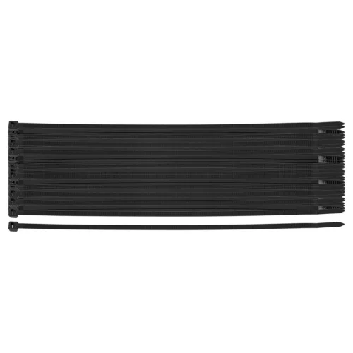 Neo kábelkötegelő 4,8x300 mm, fekete, 100 részes
