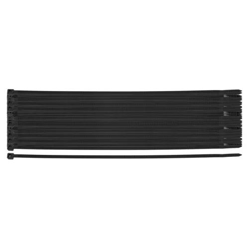 Neo kábelkötegelő 4,8x370 mm, fekete, 50 részes