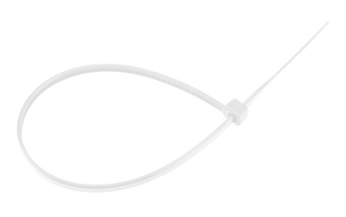 Neo kábelkötegelő 2,5x80 mm, fehér, 100 részes