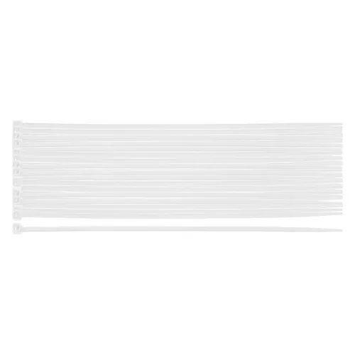 Neo kábelkötegelő 2,5x100 mm, fehér, 100 db