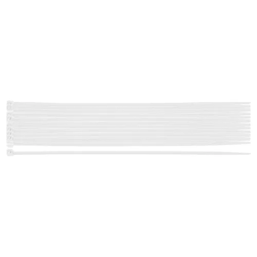 Neo kábelkötegelő 2,5x200 mm, fehér, 20 részes