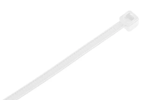 Neo kábelkötegelő 2,5x200 mm, fehér, 100 db