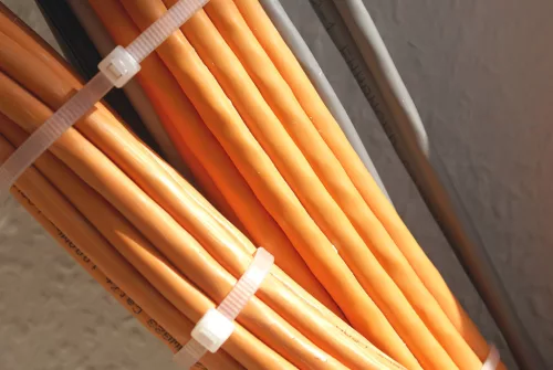 Neo kábelkötegelő 2,5x200 mm, fehér, 100 db