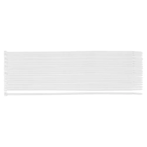 Neo kábelkötegelő 3,6x200 mm, fehér, 100 részes