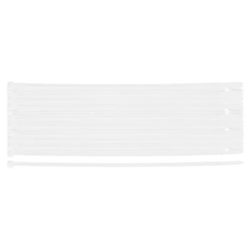 Neo kábelkötegelő 4,8x200 mm, fehér, 100 részes