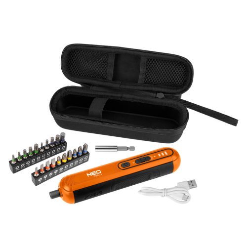 Neo akkus csavarbehajtó 4V, Li-Ion, USB-C