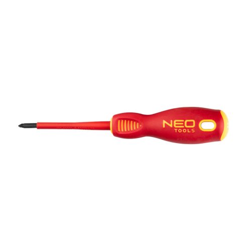 Neo csavarhúzó SL/PZ1 80 mm, szigetelt