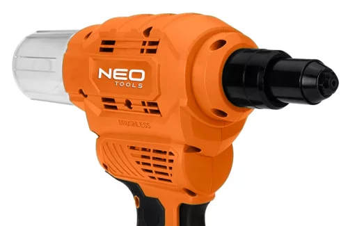 Neo akkus szegecselőgép 18V, Akku és töltő nélkül