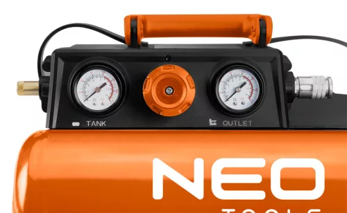 Neo akkus kompresszor 8 bar, Akku és töltő nélkül