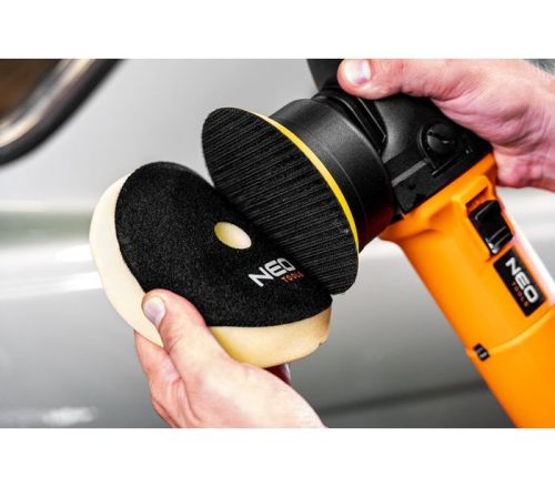 Neo elektromos polírozó 710W, 125 mm, táskában