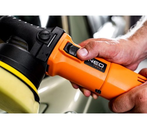 Neo elektromos polírozó 710W, 125 mm, táskában