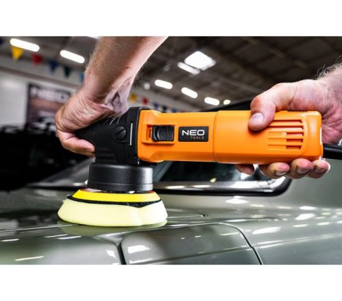 Neo elektromos polírozó 710W, 125 mm, táskában