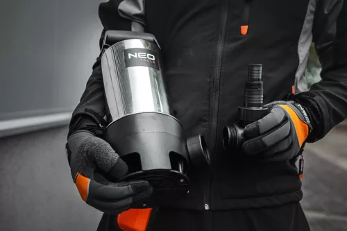 Neo szennyvízszivattyú, inox ház, 900W, 17 000L/óra