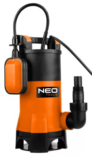 Neo elektromos szennyvízszivattyú, műanyag házas, 900W, 16000L/óra