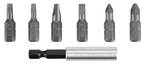 Neo csavarhúzó bitkészlet 7 részes