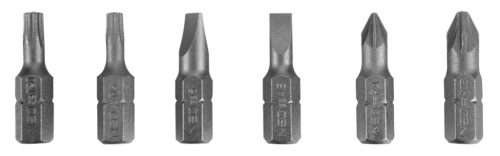 Neo csavarhúzó bitkészlet 7 részes