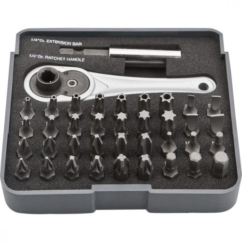 Neo csavarhúzó bitkészlet 38 részes