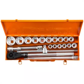Neo dugókulcskészlet 21 részes 3/4"