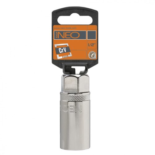 Neo gyertyakulcs 1/2" 16 mm, mágneses, spline