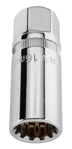 Neo gyertyakulcs 1/2" 16 mm, mágneses, spline