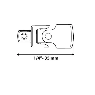 Neo kardáncsukló 1/4"